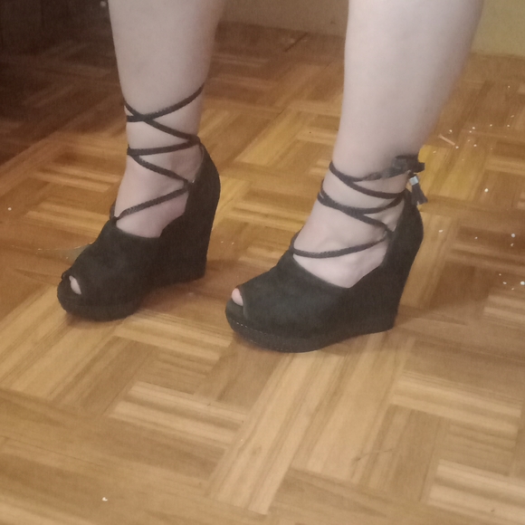 Micheal kors Hastings Lace up suede blue - Picture 3 of 3